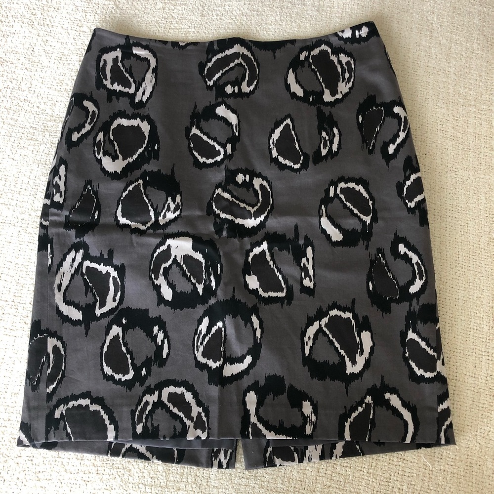 Ann Taylor Animal Print Pencil Skirt